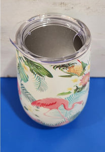 Candle Flamingo Jar