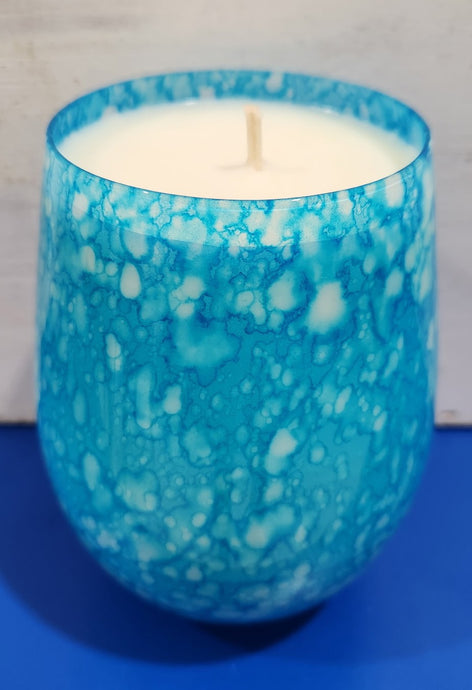 Candle Renee Jar - Splash Blue 450ml