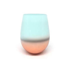 Load image into Gallery viewer, Candle Classic Pale Blue and rose gold 80hours