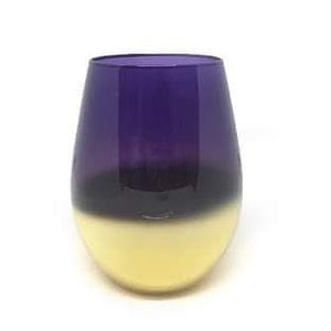 Candle Classic Purple /Gold 450ml