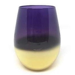 Candle Classic Purple /Gold 450ml