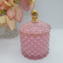 Load image into Gallery viewer, Candle Vintage Pink/Gold 100ml