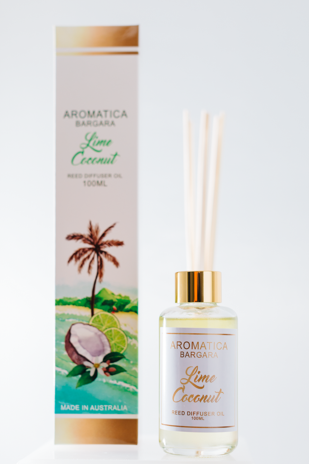 Reed Diffuser Lime and Coconut 100ml