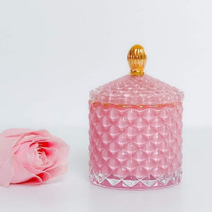 Candle Vintage Pink/Gold 100ml